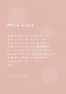 Blaue Liebe