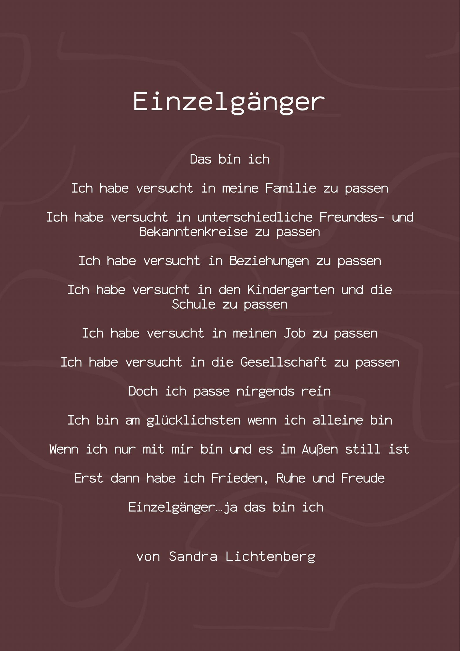 Einzelgänger